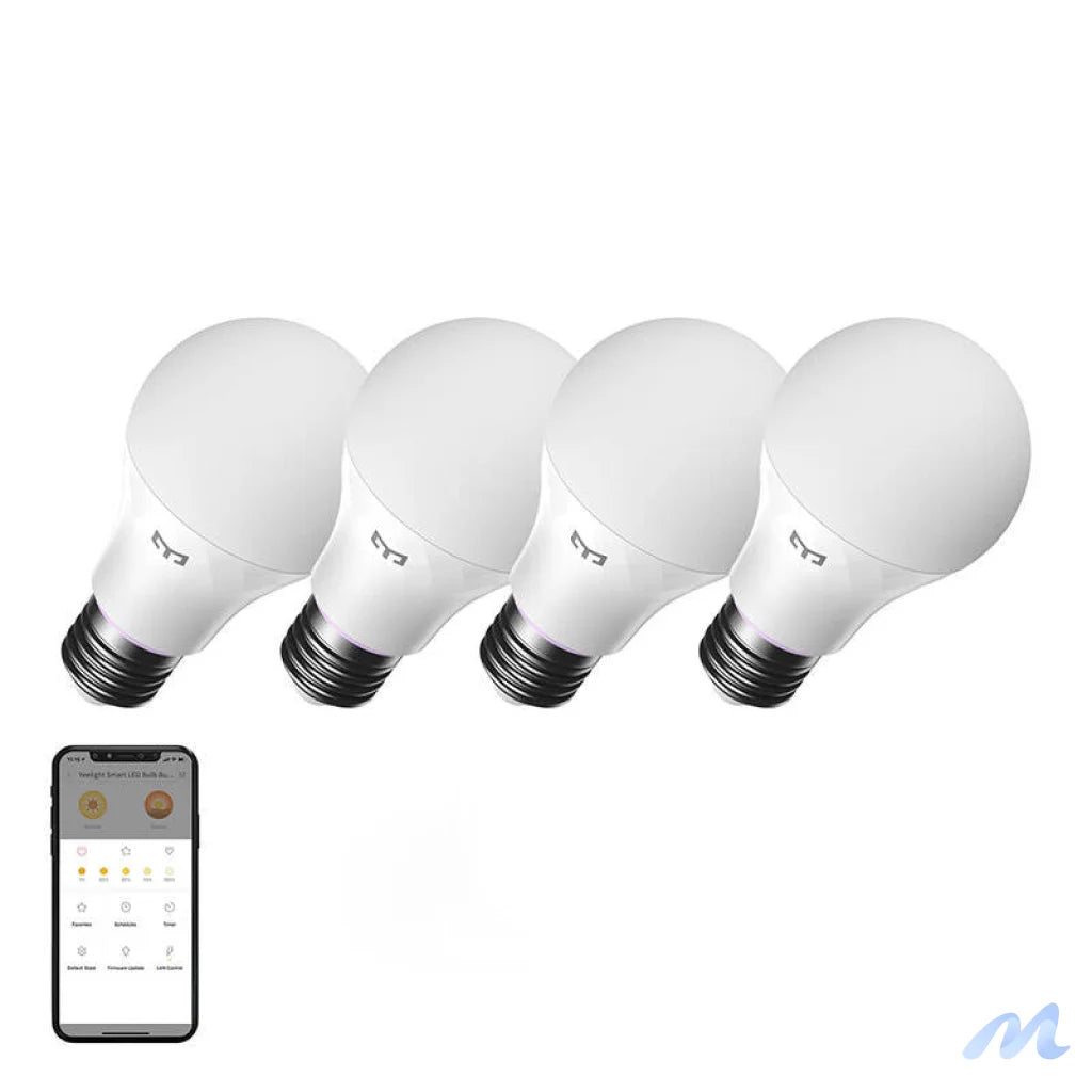 Yeelight GU10 Smart Bulb W4 (dimmable) - 4pc