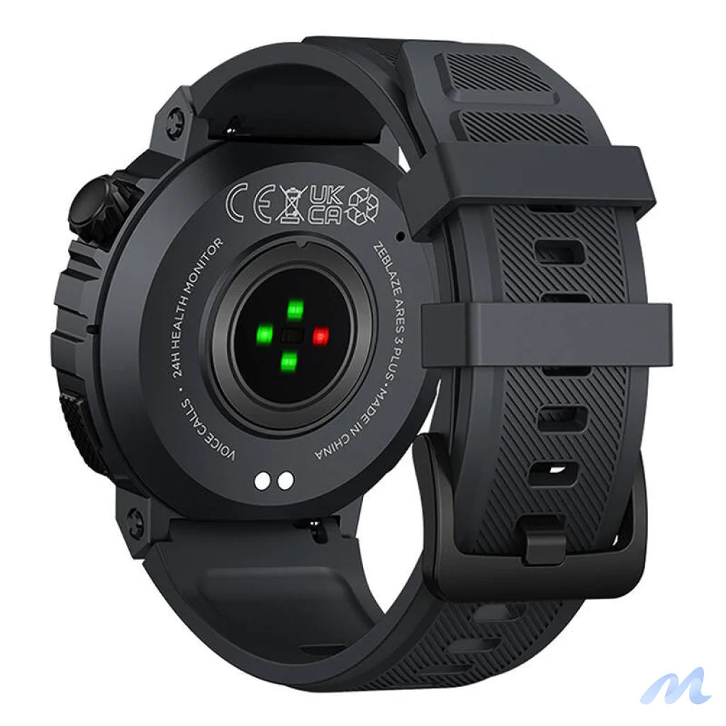Zeblaze Ares 3 Plus Smartwatch (Black)