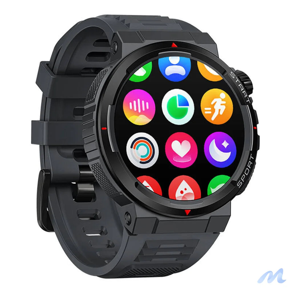 Zeblaze Ares 3 Plus Smartwatch (Black)