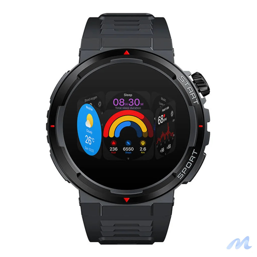 Zeblaze Ares 3 Plus Smartwatch (Black)