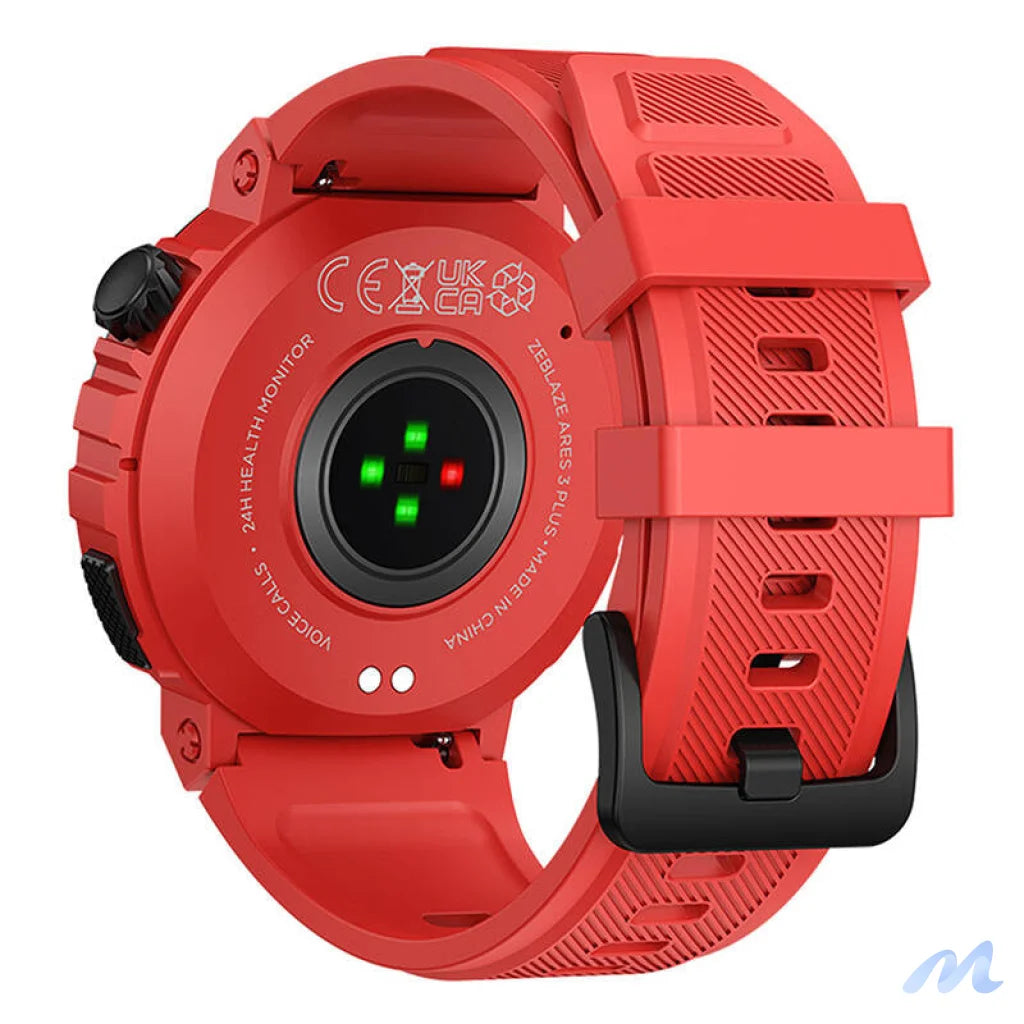 Zeblaze Ares 3 Plus Smartwatch (Red)
