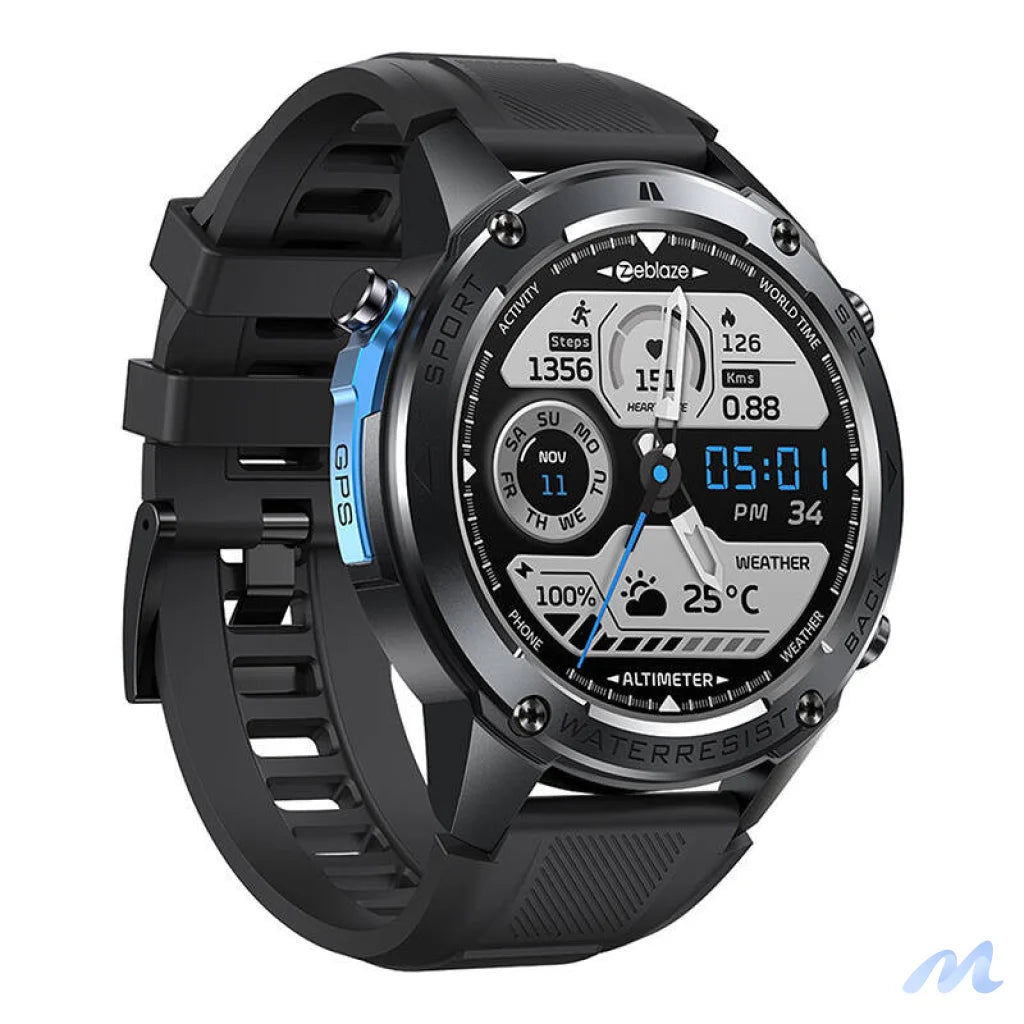 Zeblaze Stratos 2 Ultra Smartwatch (Black)