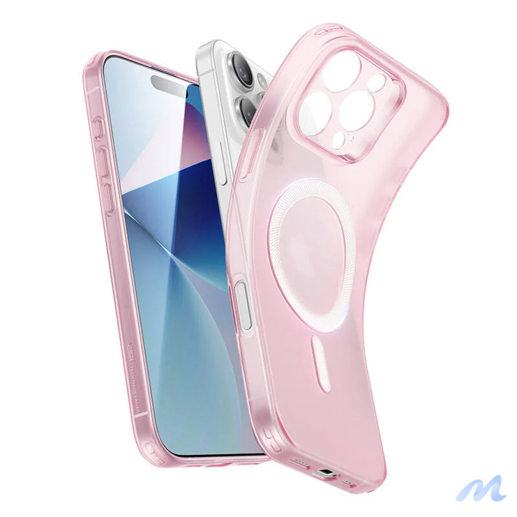 Zero Clear Case (HaloLock) ESR case for iPhone 16 Pro Max (pink)