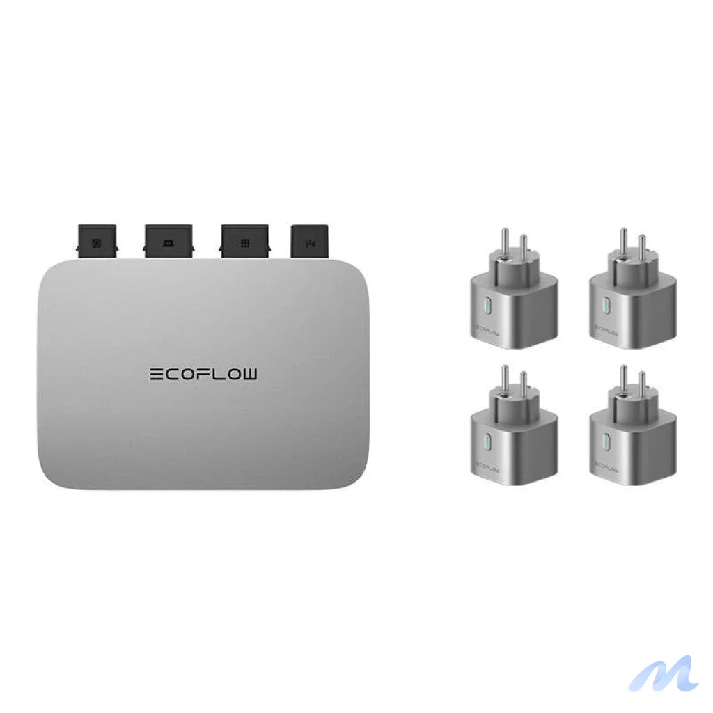 Zestaw EcoFlow mikroiwerter PowerStream + Smart Plug (8 sztuk)