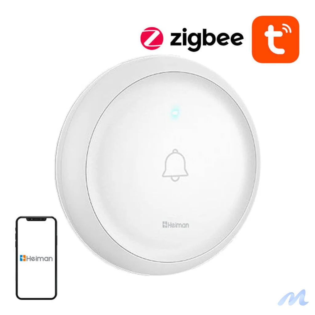Zigbee Heiman HS2DB Tuya smart doorbell
