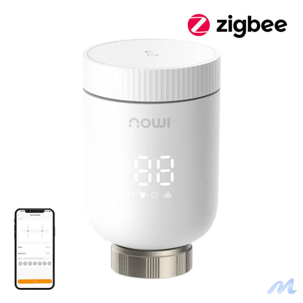 ZigBee thermostatic head IMOU IOT-TRV1-EU + 6 adapters