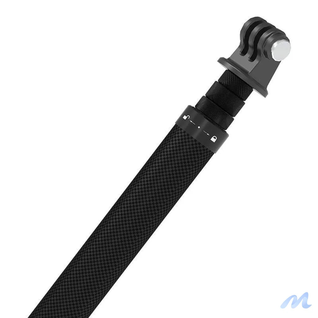 1.16m long Telesin carbon fiber selfie stick for sports cameras