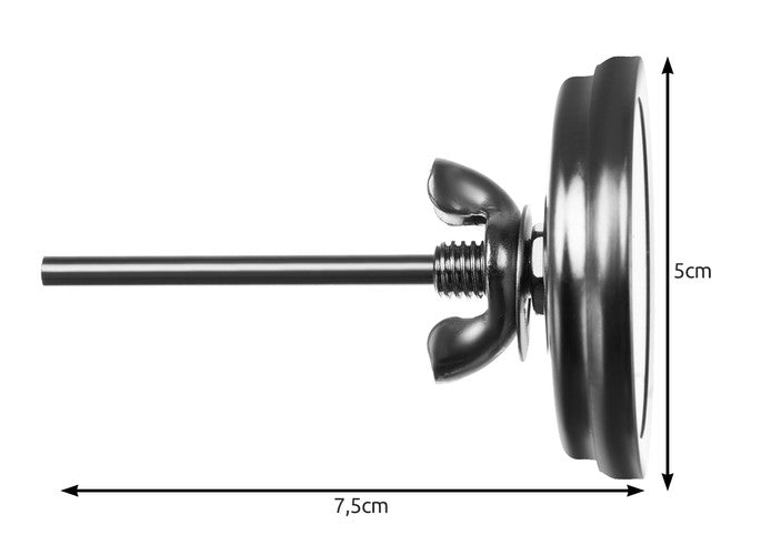 Thermometer for grill and smokehouse PK006-6