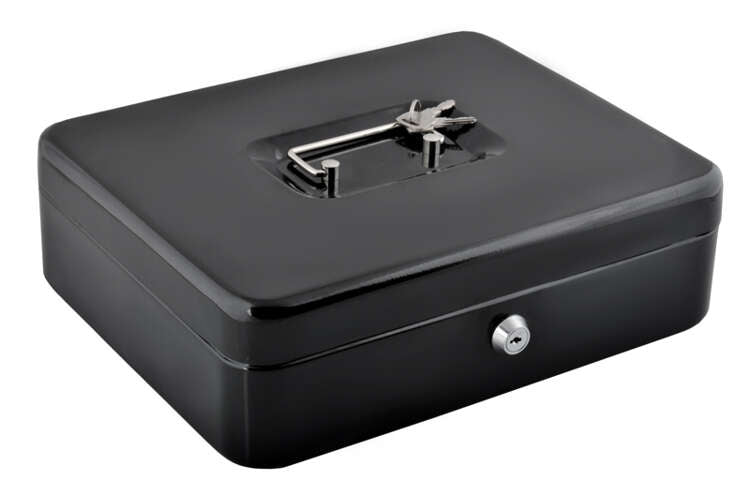 Large black money box-13