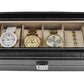 Watch organizer with 6 compartments-8