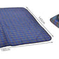 Picnic mat 145x180 basic - blue-12