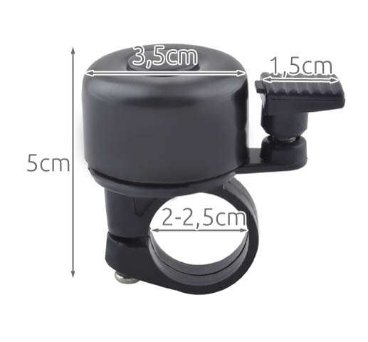 Bicycle bell - black-8