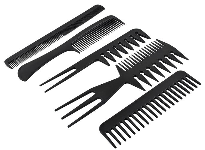 Hairdressing combs - set of 10 pcs-2