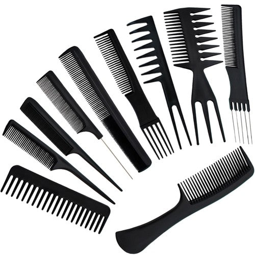 Hairdressing combs - set of 10 pcs Soulima 5902367974800