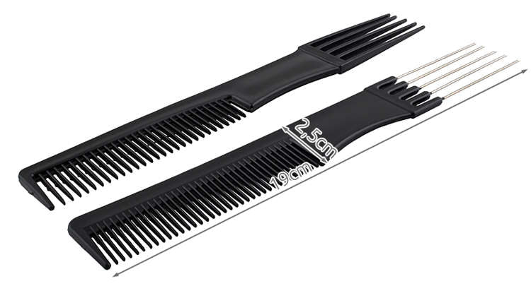 Hairdressing combs - set of 10 pcs-7