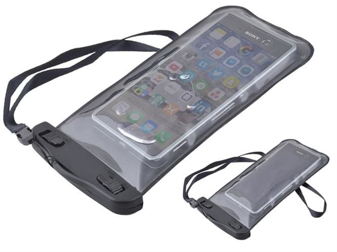 Waterproof phone case - black-2