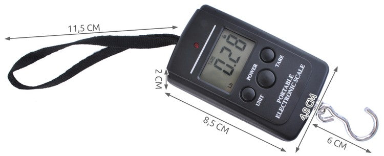 LED luggage scale - 40kg-6