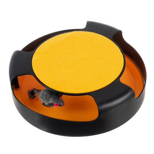 A toy for a cat - a wheel with a mouse-3