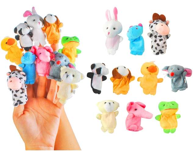 Set of puppets - 10 pcs. Kruzzel 5902802903457