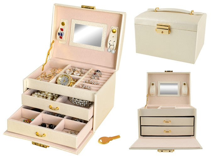 Jewelry box/case - beige-10