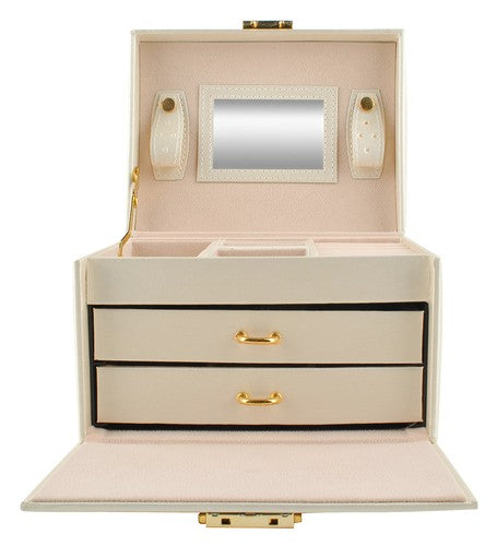 Jewelry box/case - beige-4