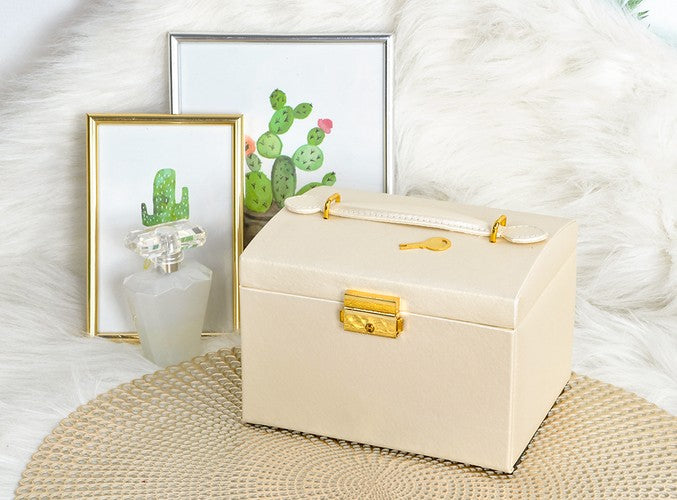 Jewelry box/case - beige-8