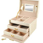 Jewelry box/case - beige-9