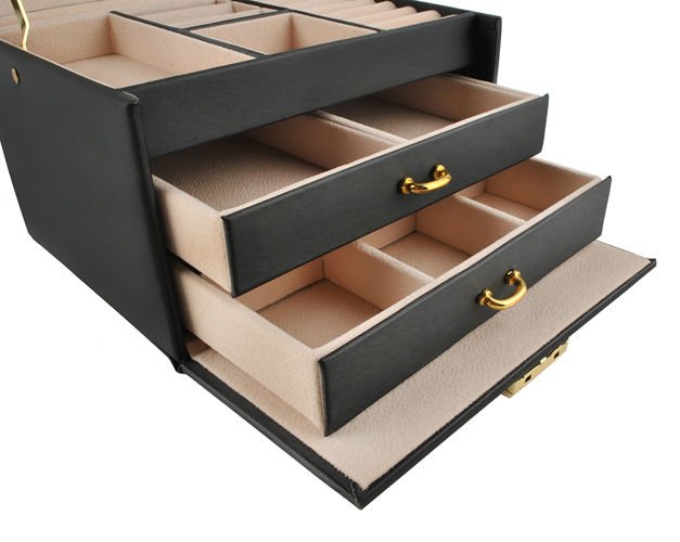 Jewelry box/case - black-2