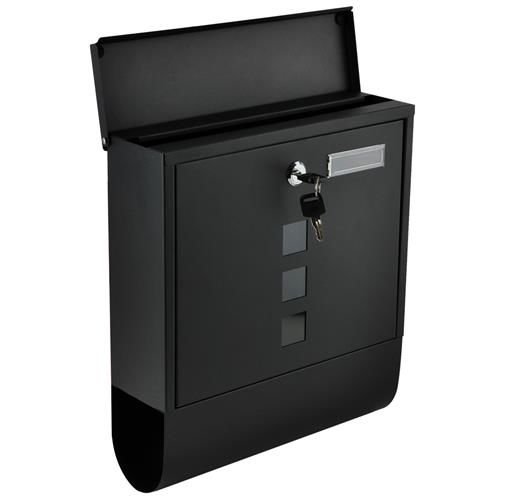 Letter box - black-7