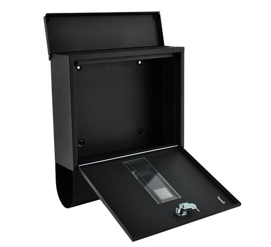 Letter box - black-8