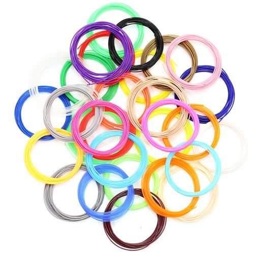 PLA 3D filaments - set 30pcs x 5m-3