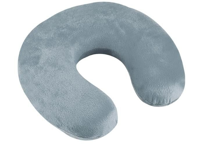 Gray travel pillow P7973-2