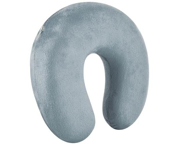 Gray travel pillow P7973-3