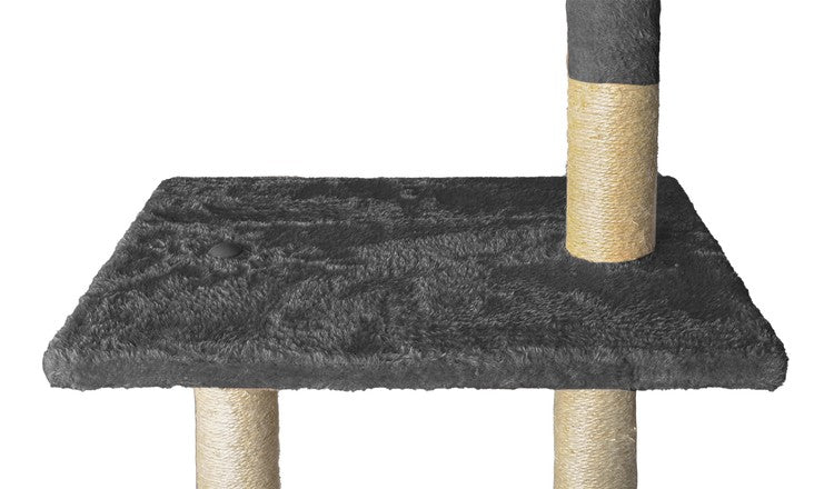 Cat tree 138 cm, gray-11