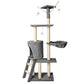 Cat tree 138 cm, gray-4