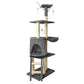 Cat tree 138 cm, gray-6