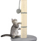 Cat scratching post - gray post, 45 cm-3