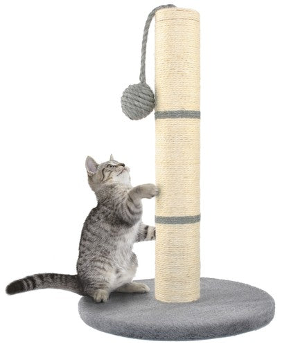 Cat scratching post - gray post, 45 cm-3