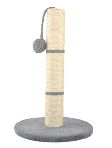 Cat scratching post - gray post, 45 cm-5