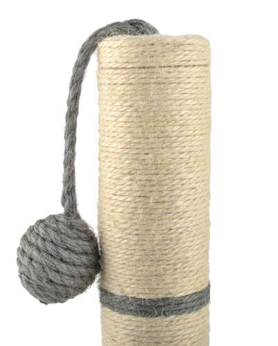 Cat scratching post - gray post, 45 cm-6