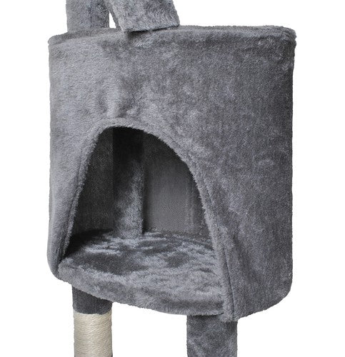 Cat tree 118 cm, gray-9