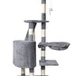 Cat tree 118 cm, gray-5