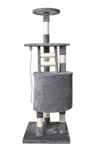 Cat tree 118 cm, gray-6