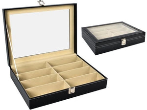 Glasses organizer with 8 compartments-1