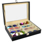 Glasses organizer with 8 compartments-7