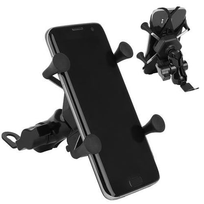 Motorcycle phone holder with charger Trizand 5902802912114