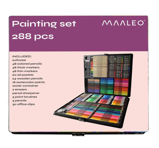 Painting set in a suitcase 288 pcs-1