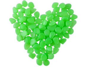 Glowing stones - 100pcs green set-1