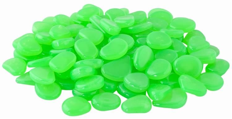 Glowing stones - 100pcs green set-4