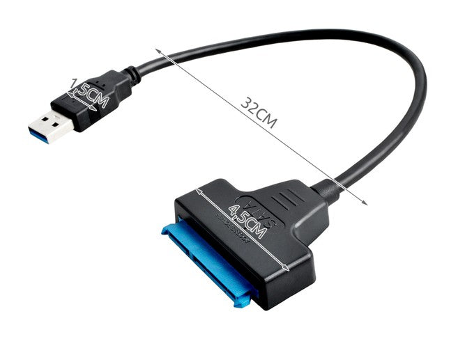 The USB adapter is SATA 3.0-7